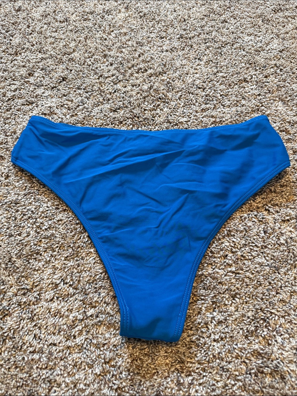 Blue Ruffled Bikini - Picture 3 of 7